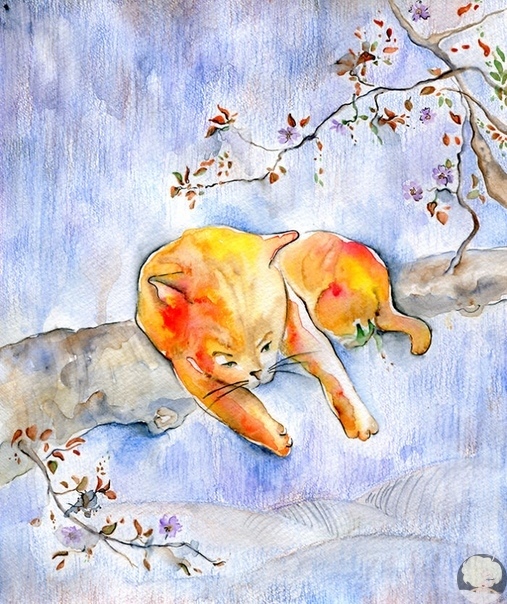 Иллюстратор и дизайнер из Болгарии Веселка Велинова создала невероятно милую серию работ, посвященную кошкам. 