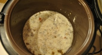 Пшенная каша с курагой и грецкими орехами в мультиварке Вкусная и полезная пшенная каша на молоке с